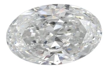 6.11 Carat E SI1 Oval Lab Diamond Online Hot Sale