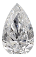 0.38 Carat D VS1 Pear Natural Diamond For Cheap