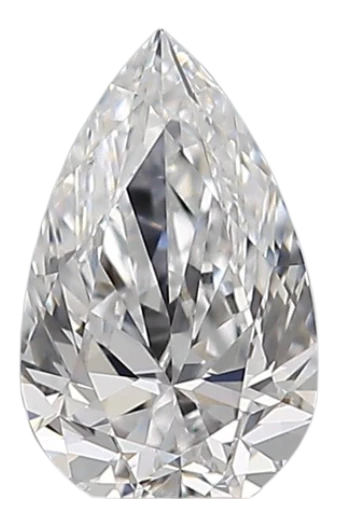 0.38 Carat D VS1 Pear Natural Diamond For Cheap