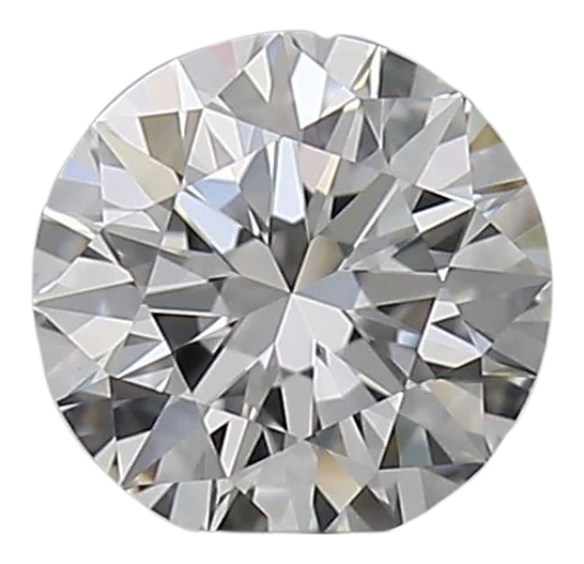 0.31 Carat G VVS1 Round Natural Diamond For Sale