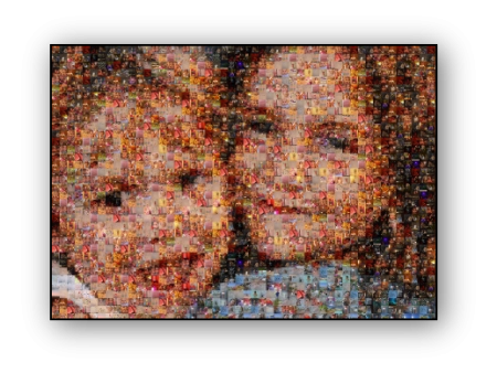 Photo Mosaic Poster on Sale