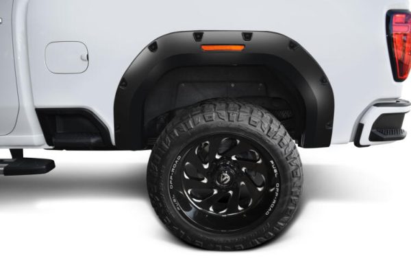 Bushwacker Fender Flares GMC Sierra 2500 HD 3500 HD (20-23) [Pocket Style - Front Rear] 40982-02 For Sale