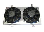 ISR Radiator Fan Shroud Kit Nissan 240SX S14 SR20DET (95-98) w  Dual 12  Fans on Sale