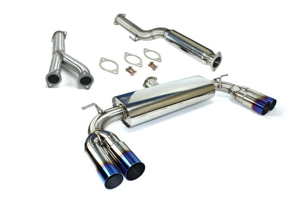 ISR Exhaust Hyundai Genesis Coupe 3.8 V6 (09-16) ST Catback w  Burnt Tips Online