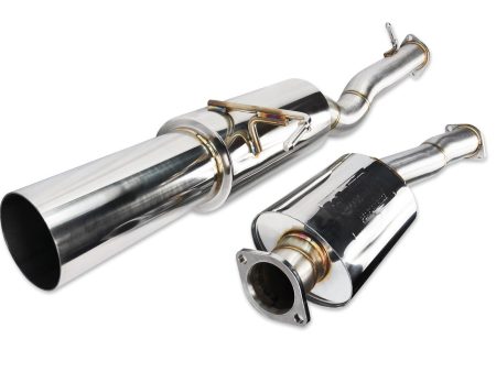 ISR Exhaust Infiniti G35 Coupe (2003-2007) GT Single Muffler Catback For Cheap