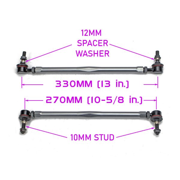 Godspeed Sway Bar End Links Hyundai Elantra (2019-2023) Front Pair   OEM Replacement Online Sale