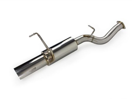 ISR Axleback Exhaust Nissan 240SX S13 S14 (89-98) Series II GT Single Exit - Resonated For Discount