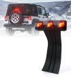 Xprite 3rd Brake Light LED Replacement Jeep Wrangler JK JKU (2007-2018) JL (2018-2022) Smoke Lens on Sale