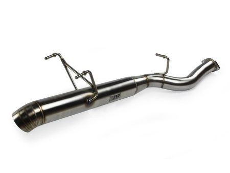 ISR Exhaust Nissan 240SX S13 S14 (89-98) [Resonated Catback] Series II EP Single Tip Blast Pipe For Cheap