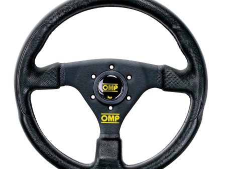 OMP Racing GP 330mm Polyurethane Steering Wheel - Black Sale