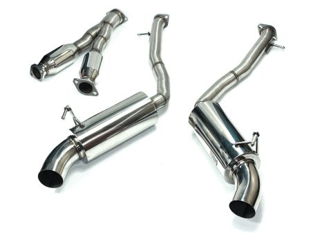 ISR Exhaust Nissan 370Z (2008-2020) Catback Y-Pipe Back ST Series Online Hot Sale