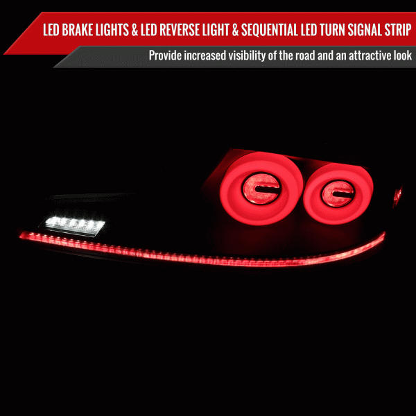 Spec-D Tail Lights Infiniti G35 Coupe (03-07) LED Sequential w  Breathing Light Effect Online now