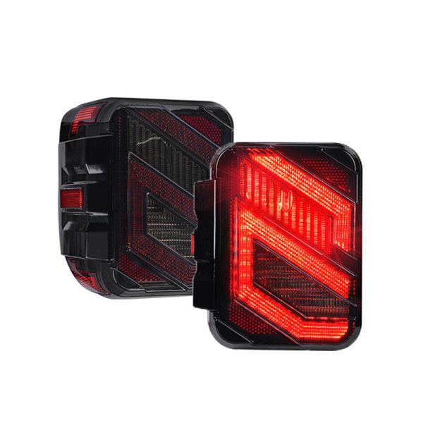 Xprite LED Tail Light Assembly Savage Series Jeep Gladiator JT (2020-2022) Black Smoke Cheap