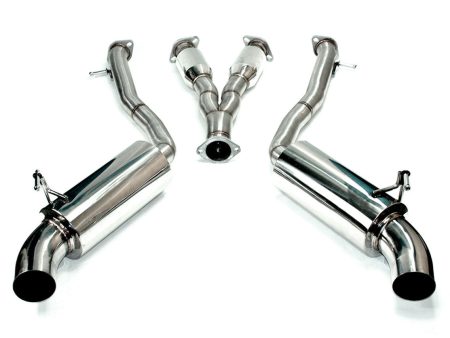 ISR Y-Pipe Back Exhaust Nissan 350Z (2003-2007) ST Series - IS-ST-Z33 Online Hot Sale