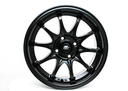 MST MT04 Wheels (15x7.0 5x100 5x114.3 +35 Offset) Matte Black Online Hot Sale